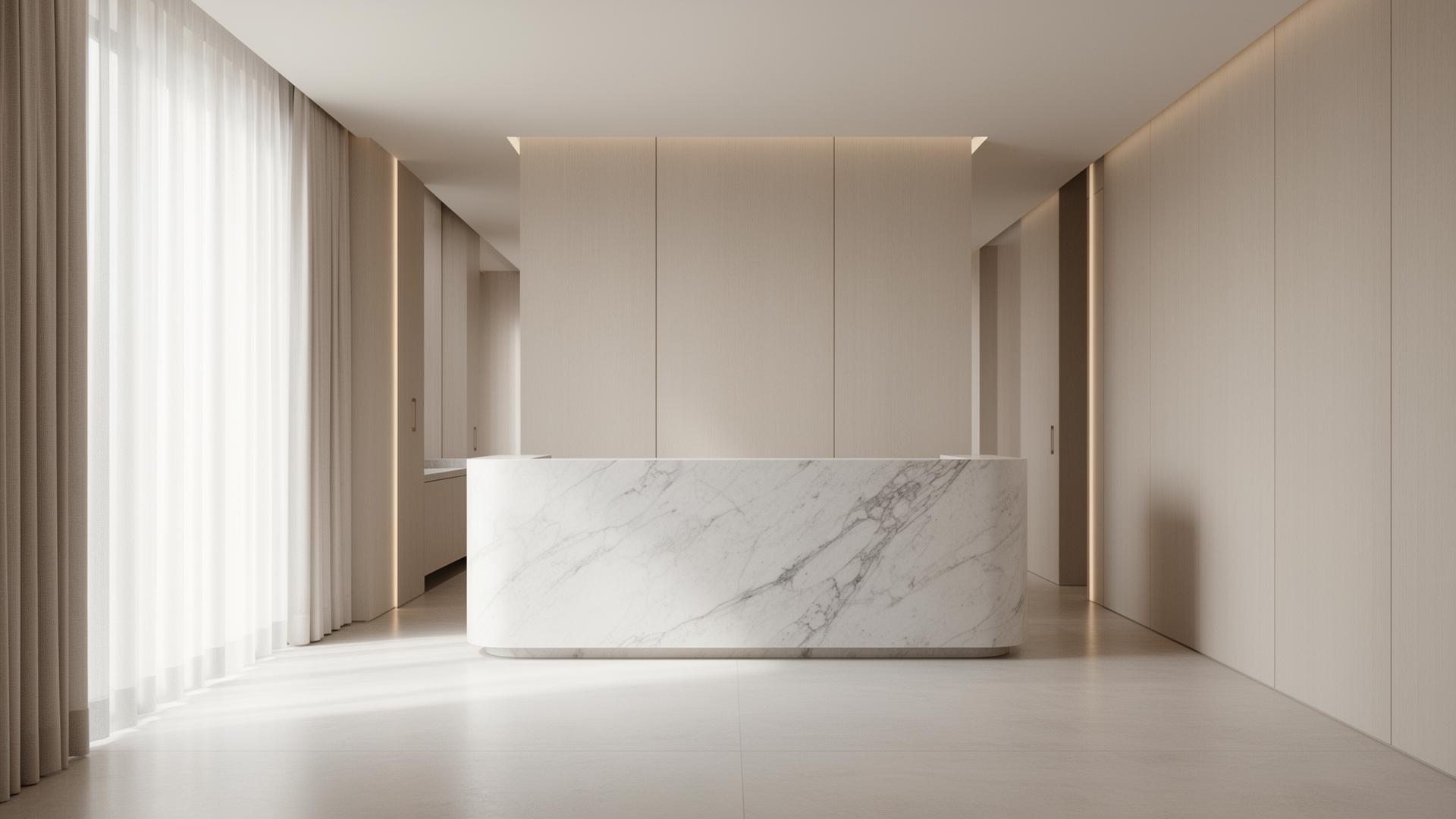 Private clinic interior